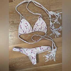Acacia Swimwear Floral Bikini set L/M
